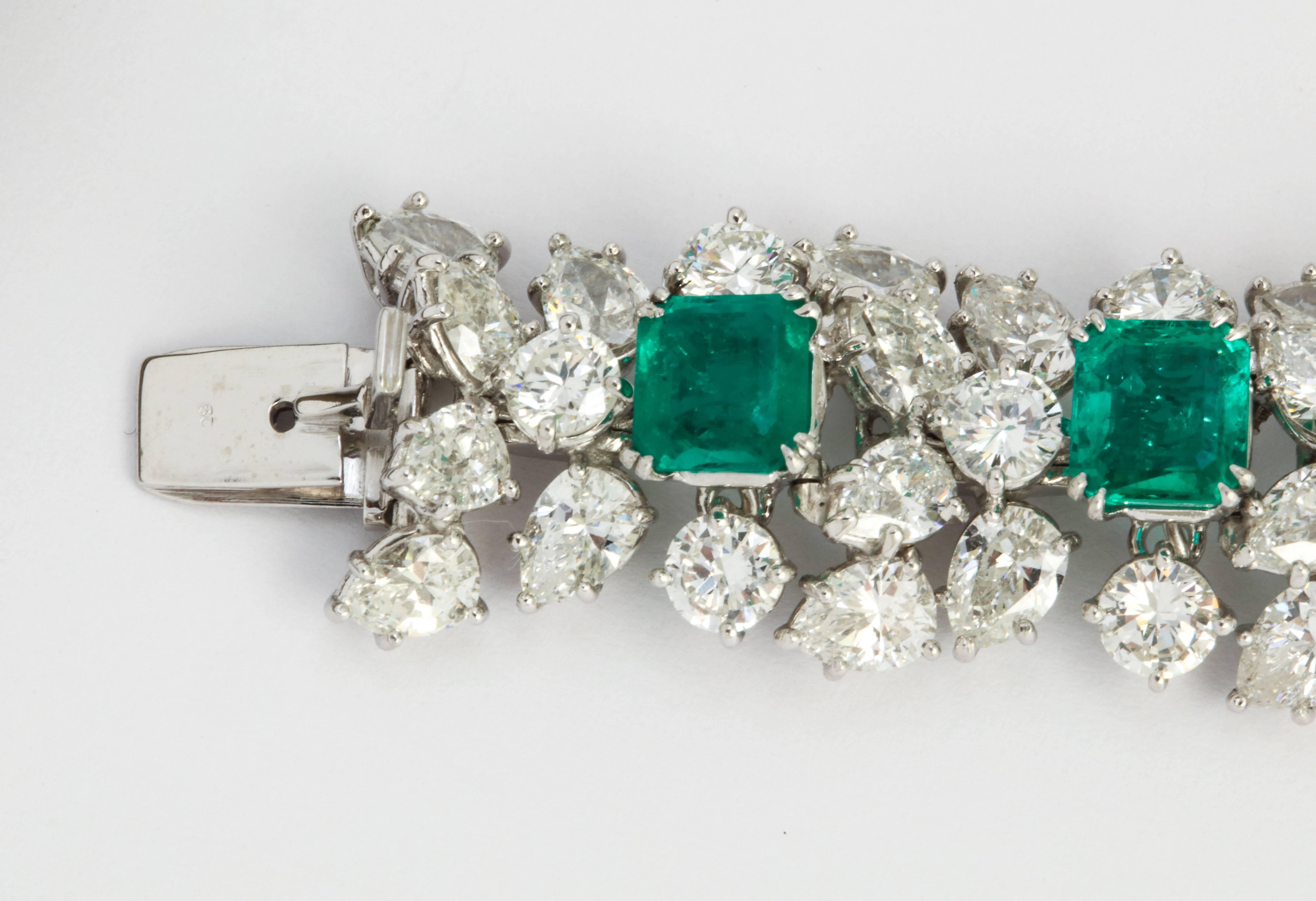 harry winston emerald bracelet