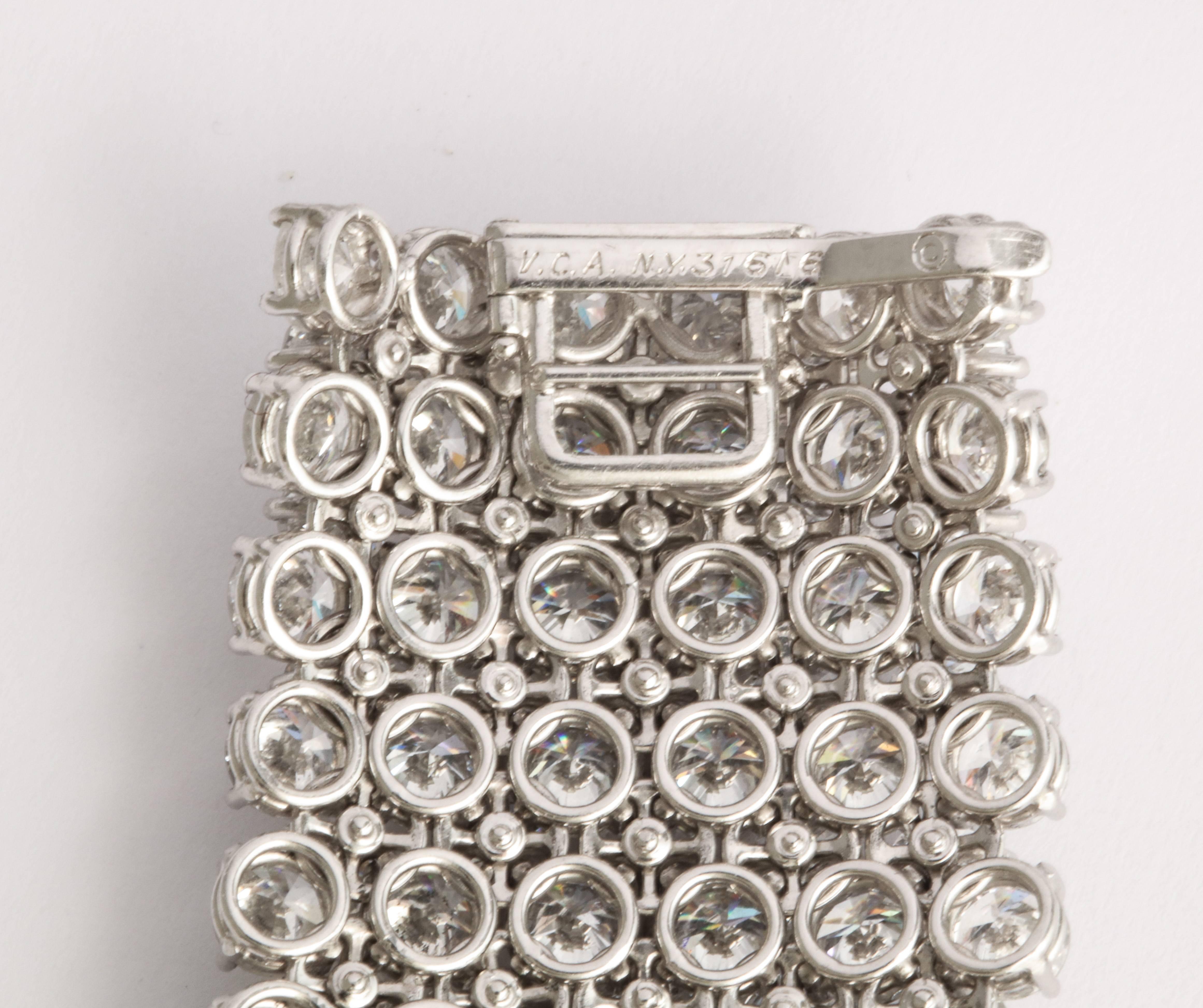 Women's or Men's Important Van Cleef & Arpels Diamond Bracelet