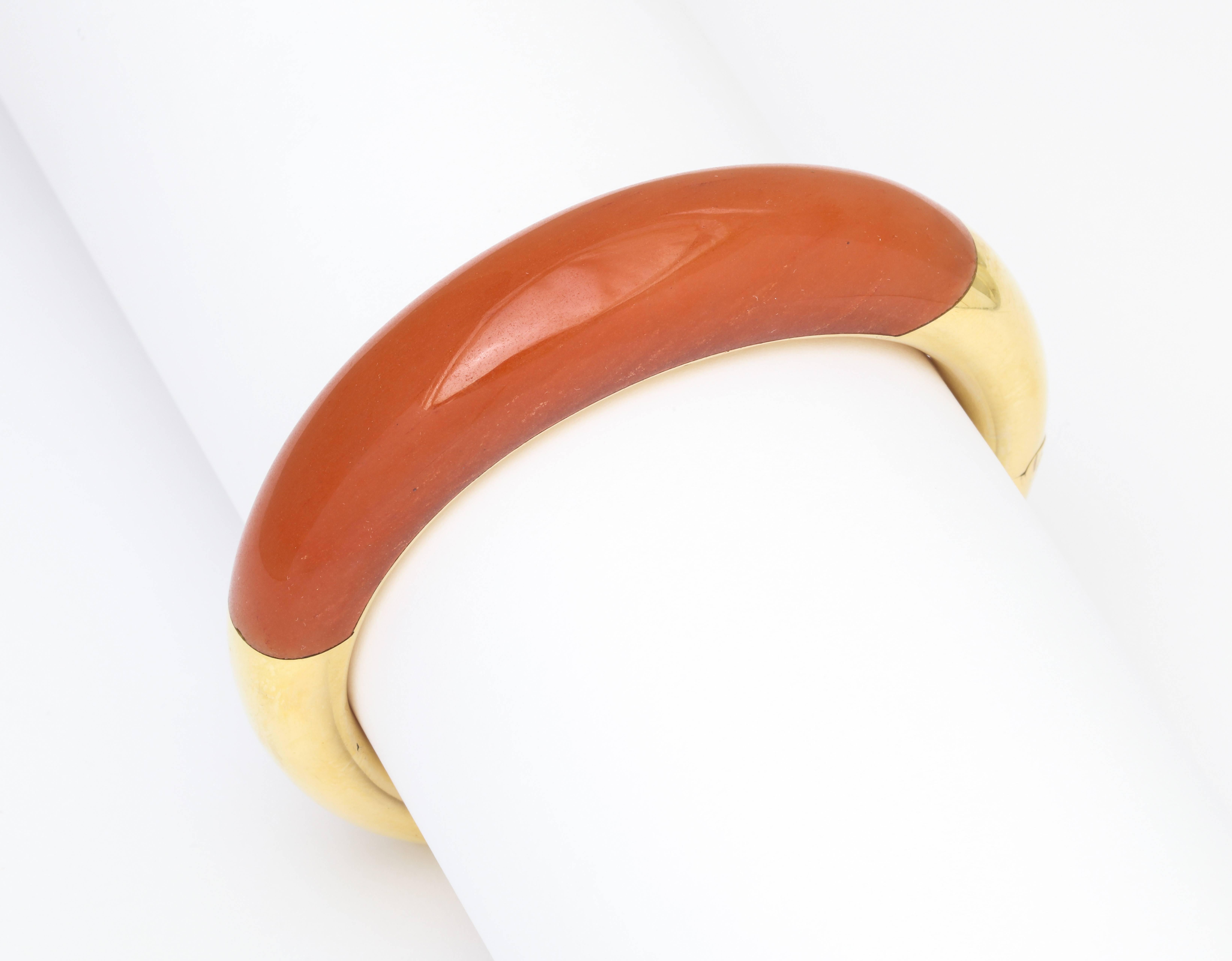 Tiffany & Co. Agate Bangle In Good Condition In New York, NY