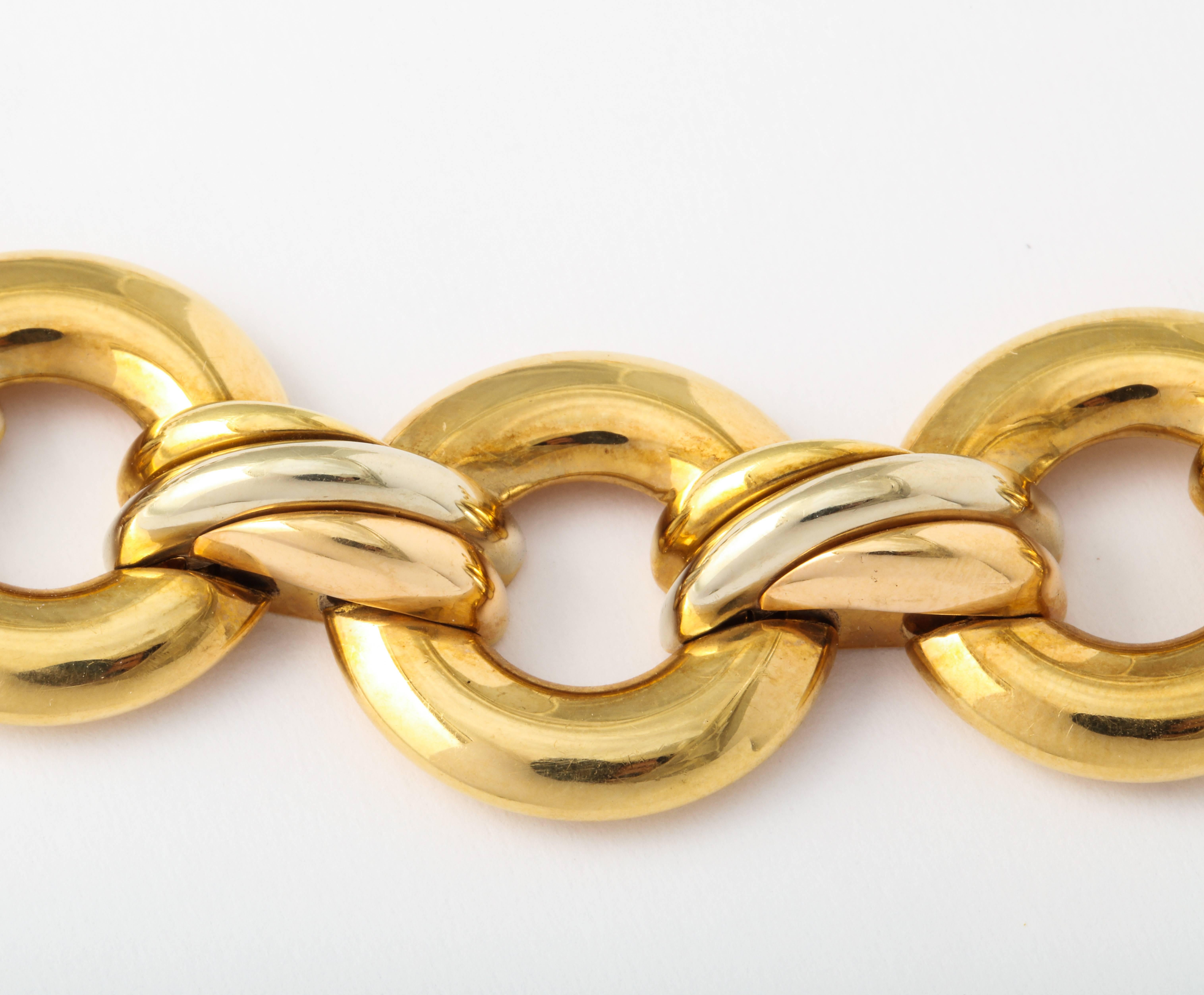 Cartier Gold Link Necklace 1