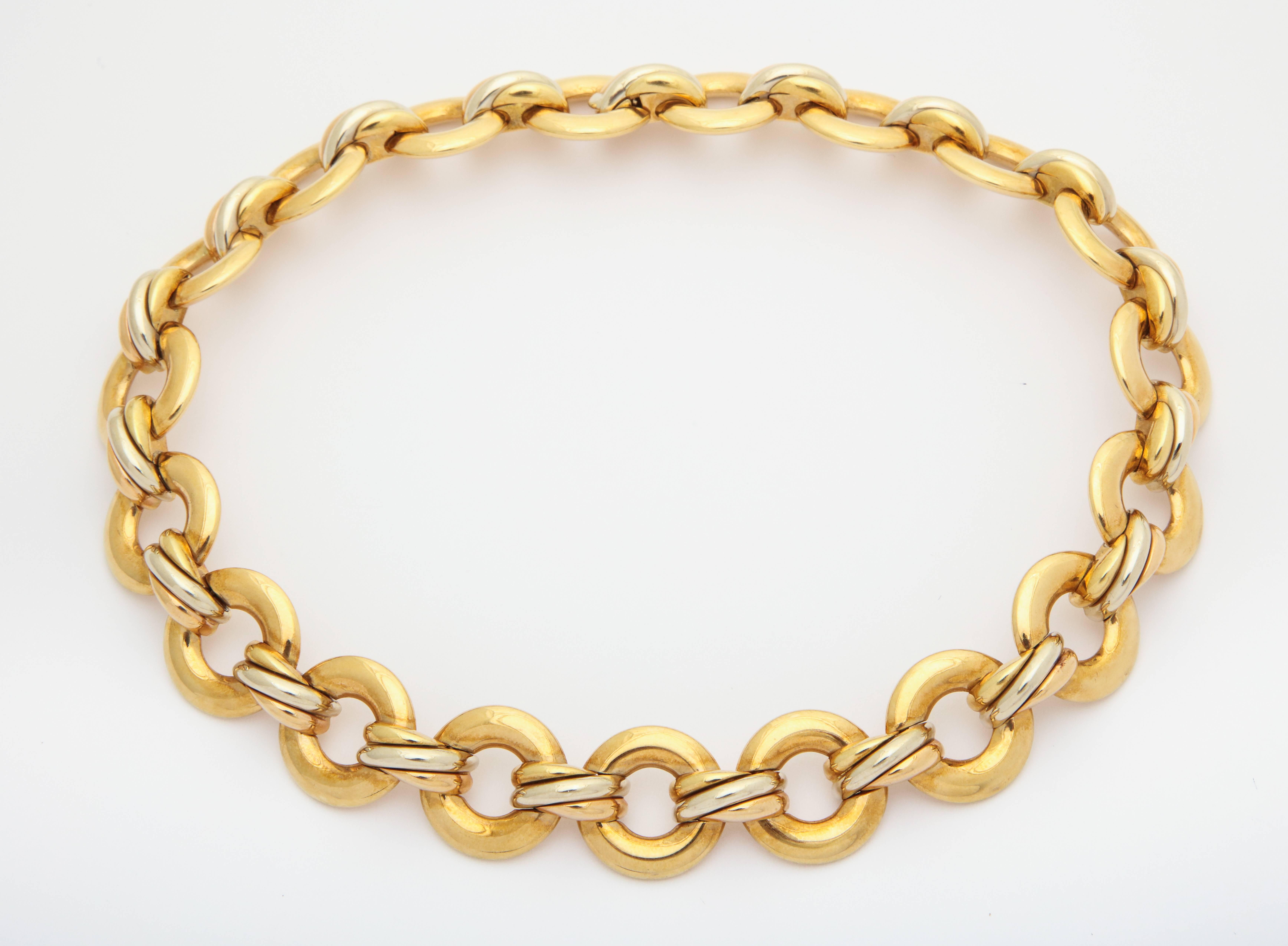 Cartier Gold Link Necklace 4