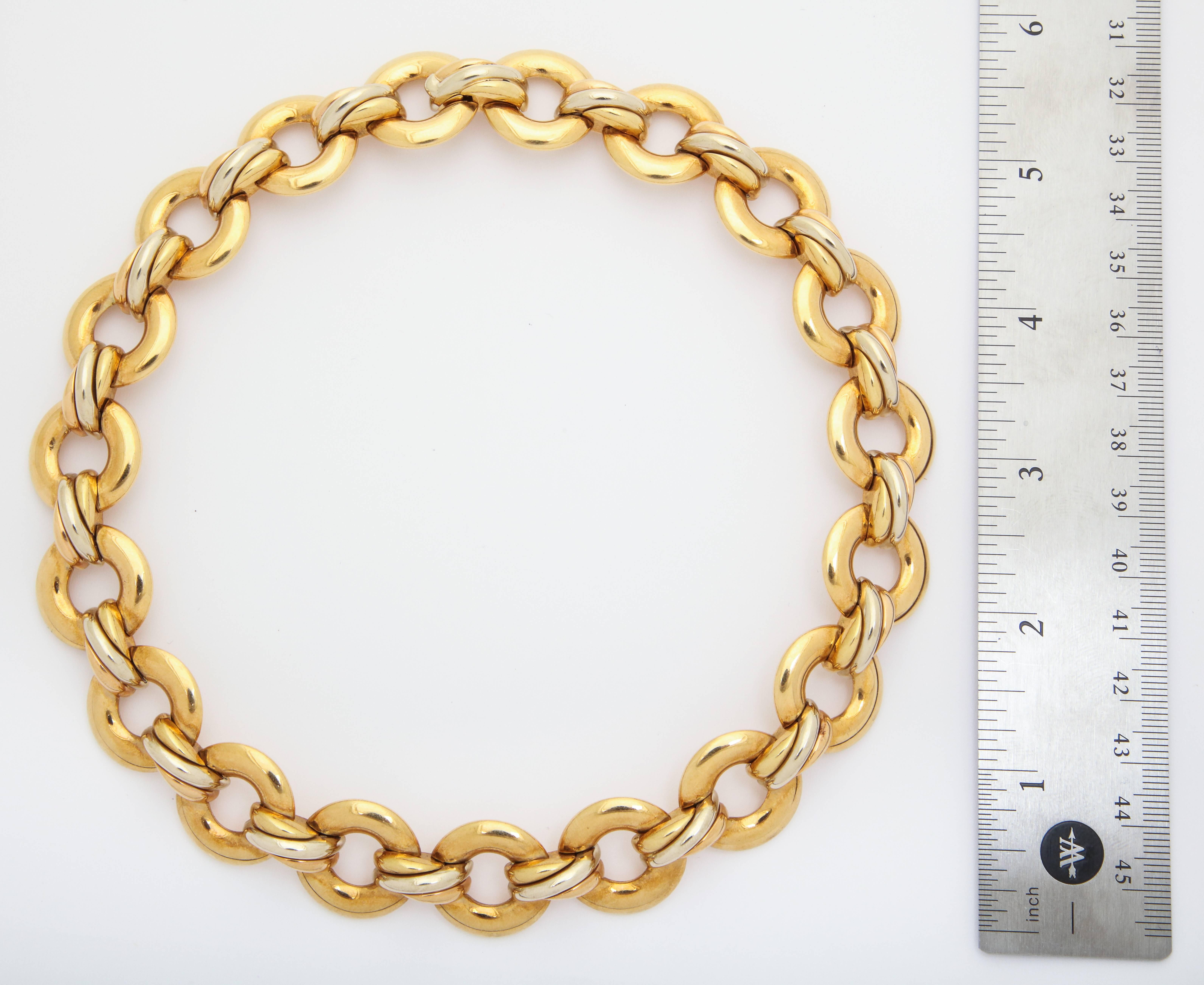 Cartier Gold Link Necklace 5