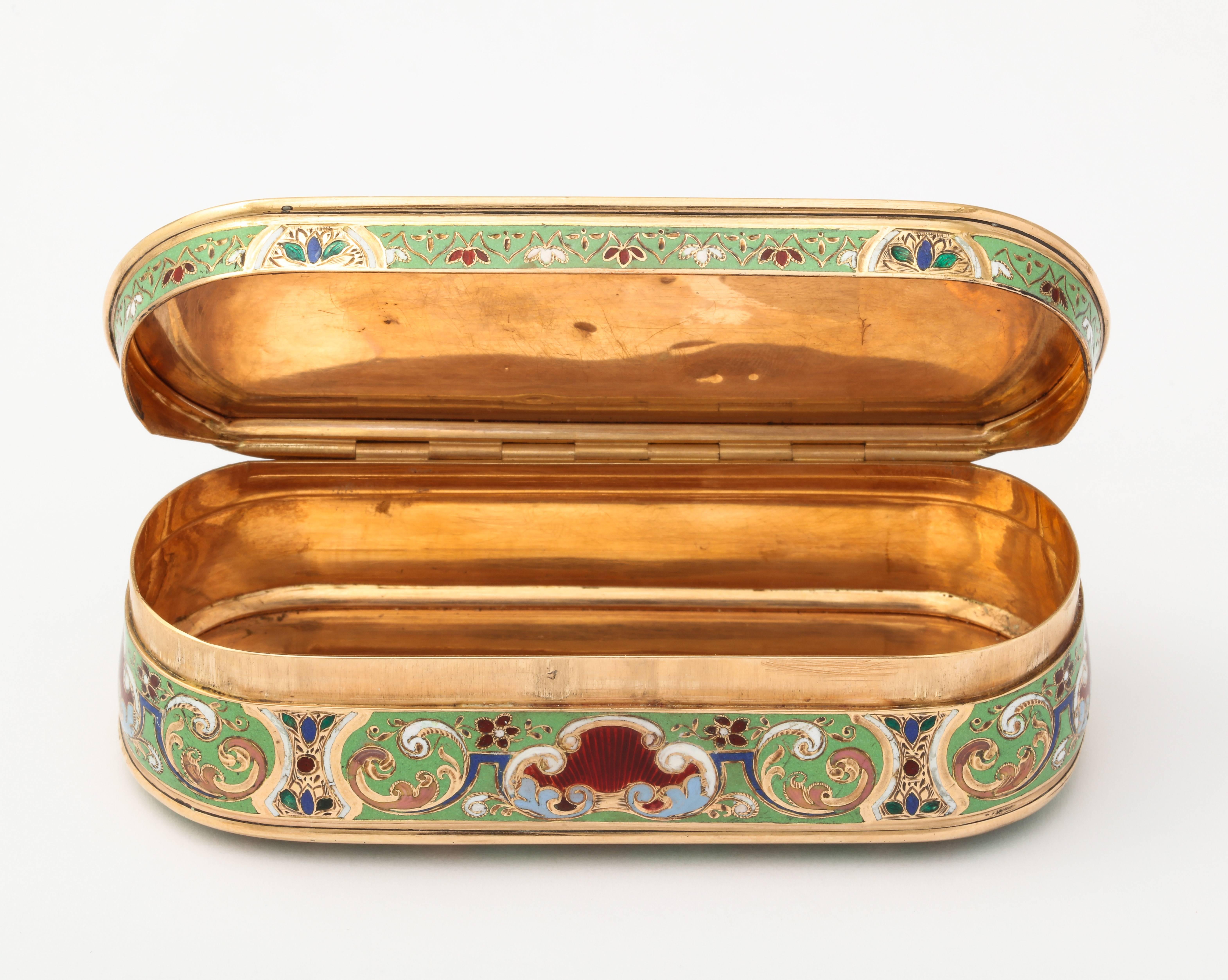 antique enamel boxes