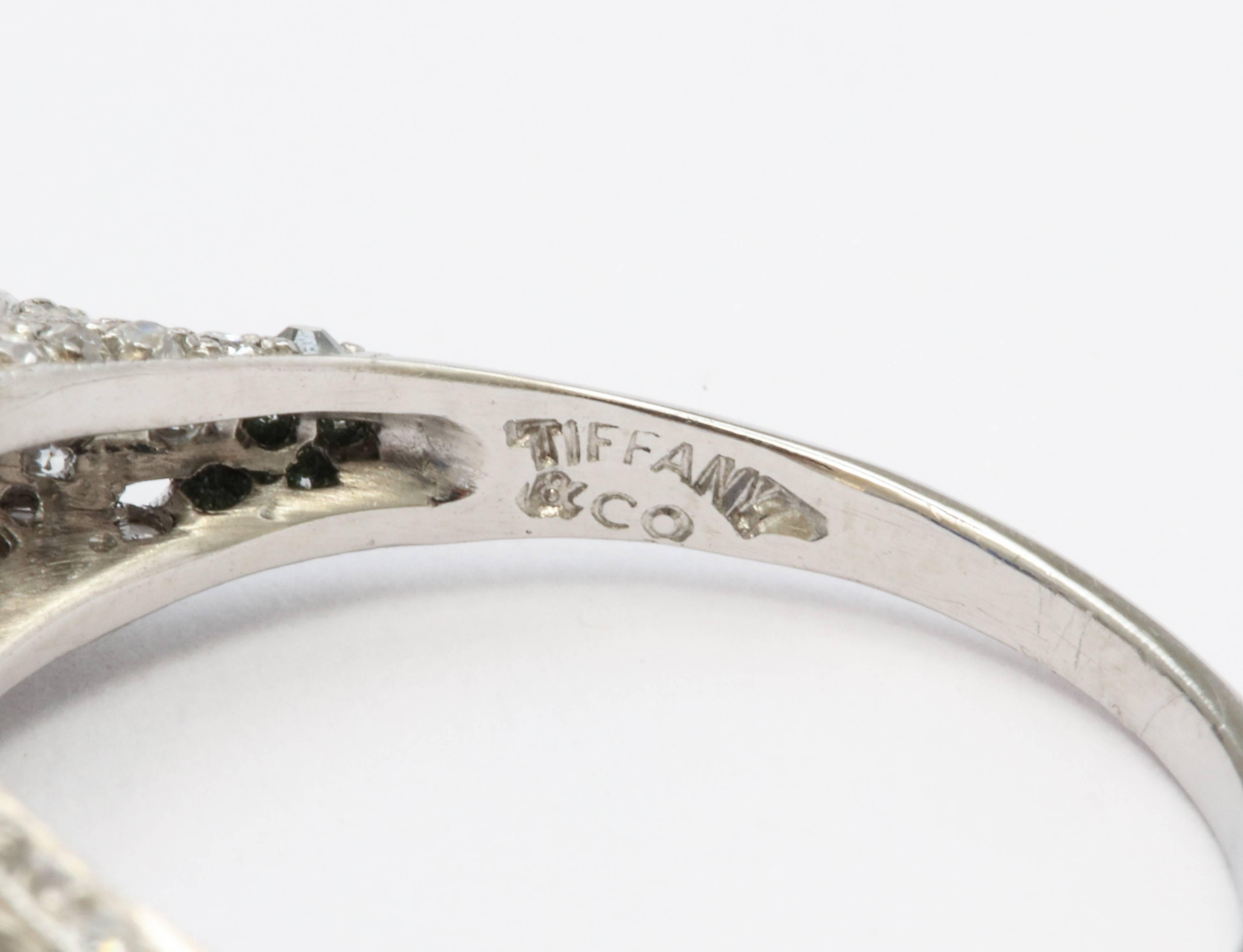 Women's or Men's Tiffany & Co. Gubelin Certified 4.65 Carat Royal Blue Burmese Sapphire Ring