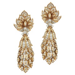 Harry Winston Day and Night Tassel Earrings