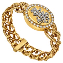 Boucheron Diamond Monogram Watch