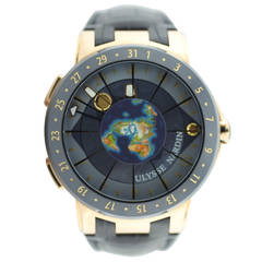 Ulysse Nardin Rose Gold Limited Edition Moonstruck Wristwatch