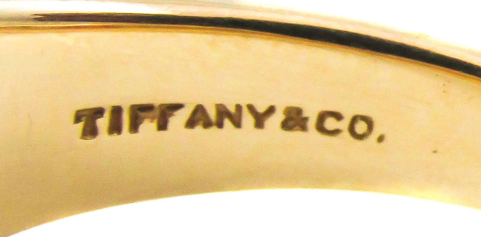 Women's or Men's Tiffany & Co. Rare Red Spinel Gold Ring