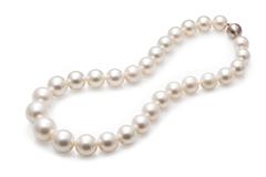 Australian High Luster White 13-18.7mm South Sea Round Pearl Necklace