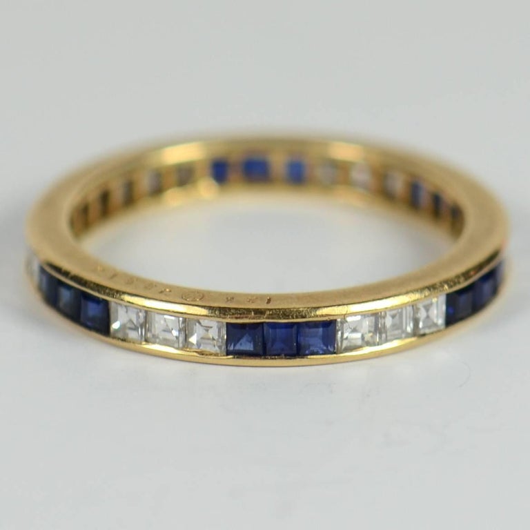 Diamond Eternity Ring Rub Over Setting Diamond Eternity Ring Rub Over Setting