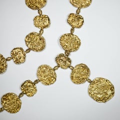Cartier Vermeil Belt Necklace, circa 1970