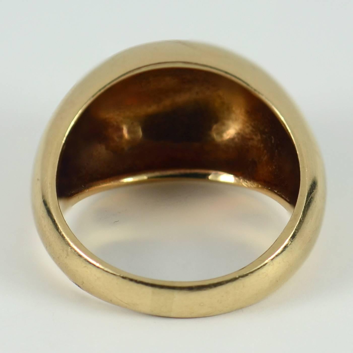Tiffany & Co. Retro Gold Dome Ring 1