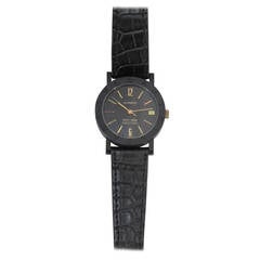Bulgari Carbon Fiber Black Automatic New York Limited Edition Wristwatch