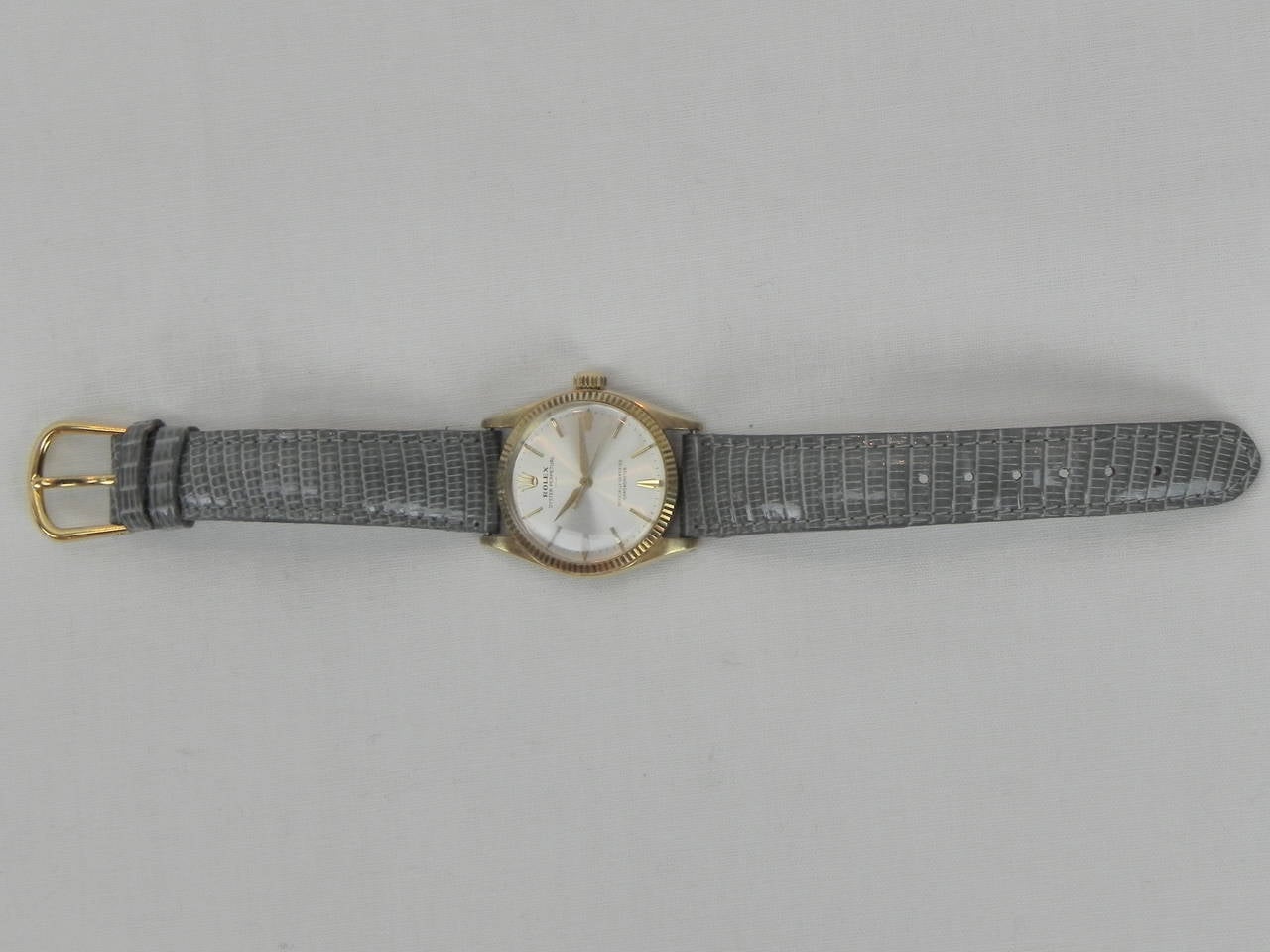 Rolex Yellow Gold Oyster Perpetual Automatic Wristwatch Ref 6551 circa 1966