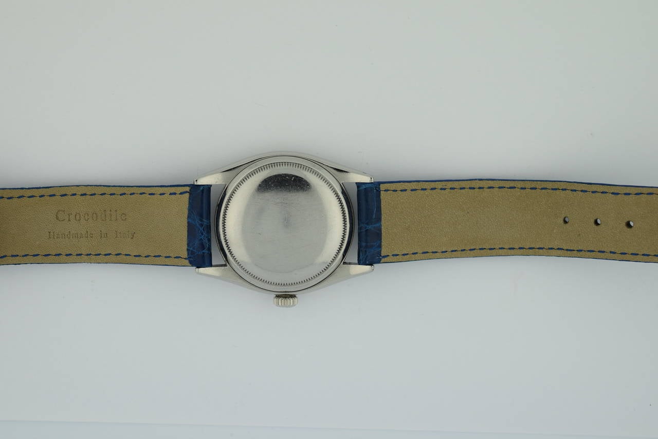 Women's or Men's Rolex Stainless Steel Over size Oyster Perpetual .Reference 6298.Circa :1953