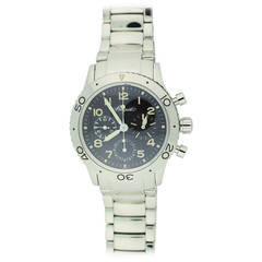 Breguet Stainless Steel Type XX Automatic Chronograph Wristwatch