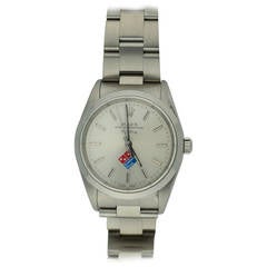 Rolex Oyster Stainless Steel Oyster Perpetual Domino's Pizza AirKing Wristwatch