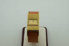 Hermes White "Clic-Clac " Style Lady's Bracelet Quartz Wristwatch