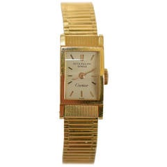 Retro Patek Philippe Lady's Yellow Gold Wristwatch Ref 3250 Retailed By Cartier