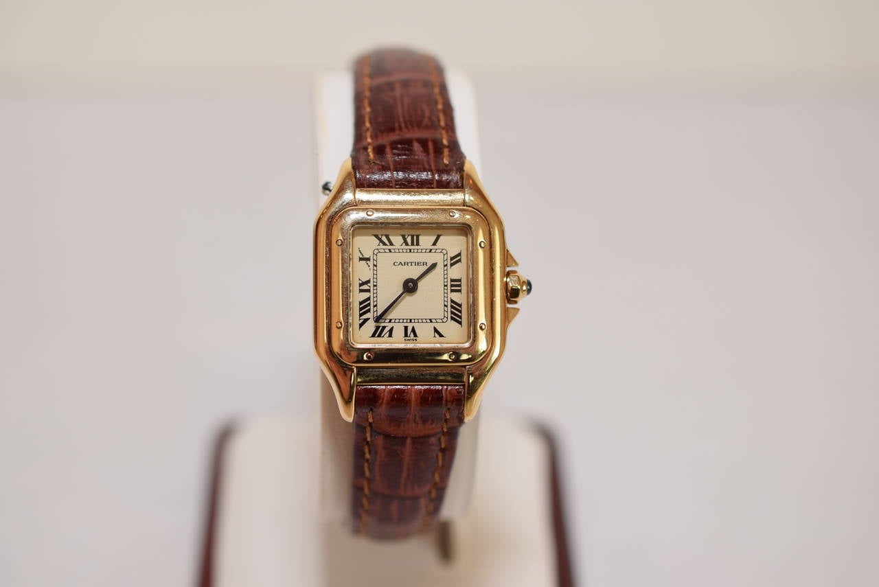 Cartier Lady's 18K Yellow Gold 