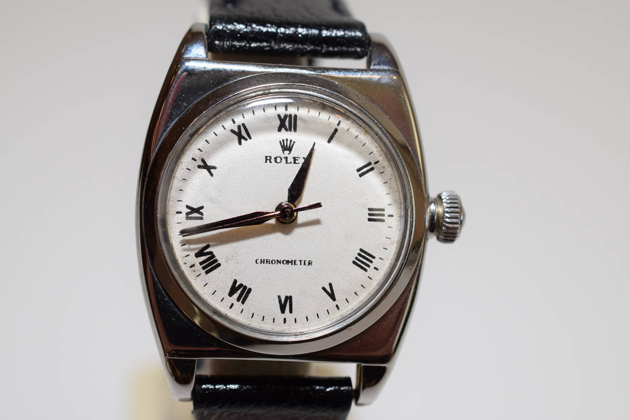 Rolex Stainless Steel "Vice Roy" Chronometer Wristwatch Ref 3116