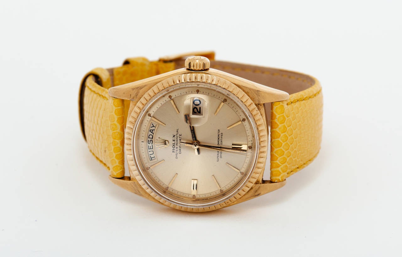 Rolex Vintage President Day Date 18K Yellow Gold Head ...