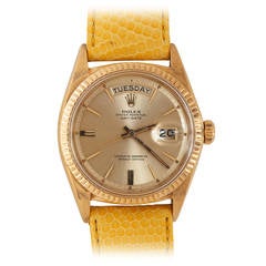 Rolex Vintage President Day Date 18K Yellow Gold Head ...