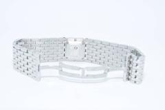 Cartier Edelstahl Rubin-Armband-Armbanduhr Ref 2420