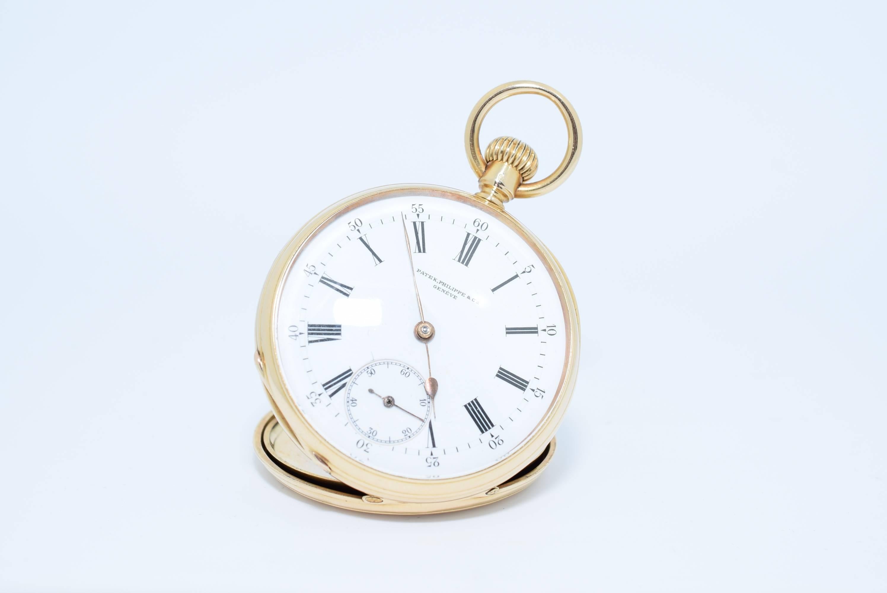 Patek Philippe Geneve yellow Gold Pocket Watch 3