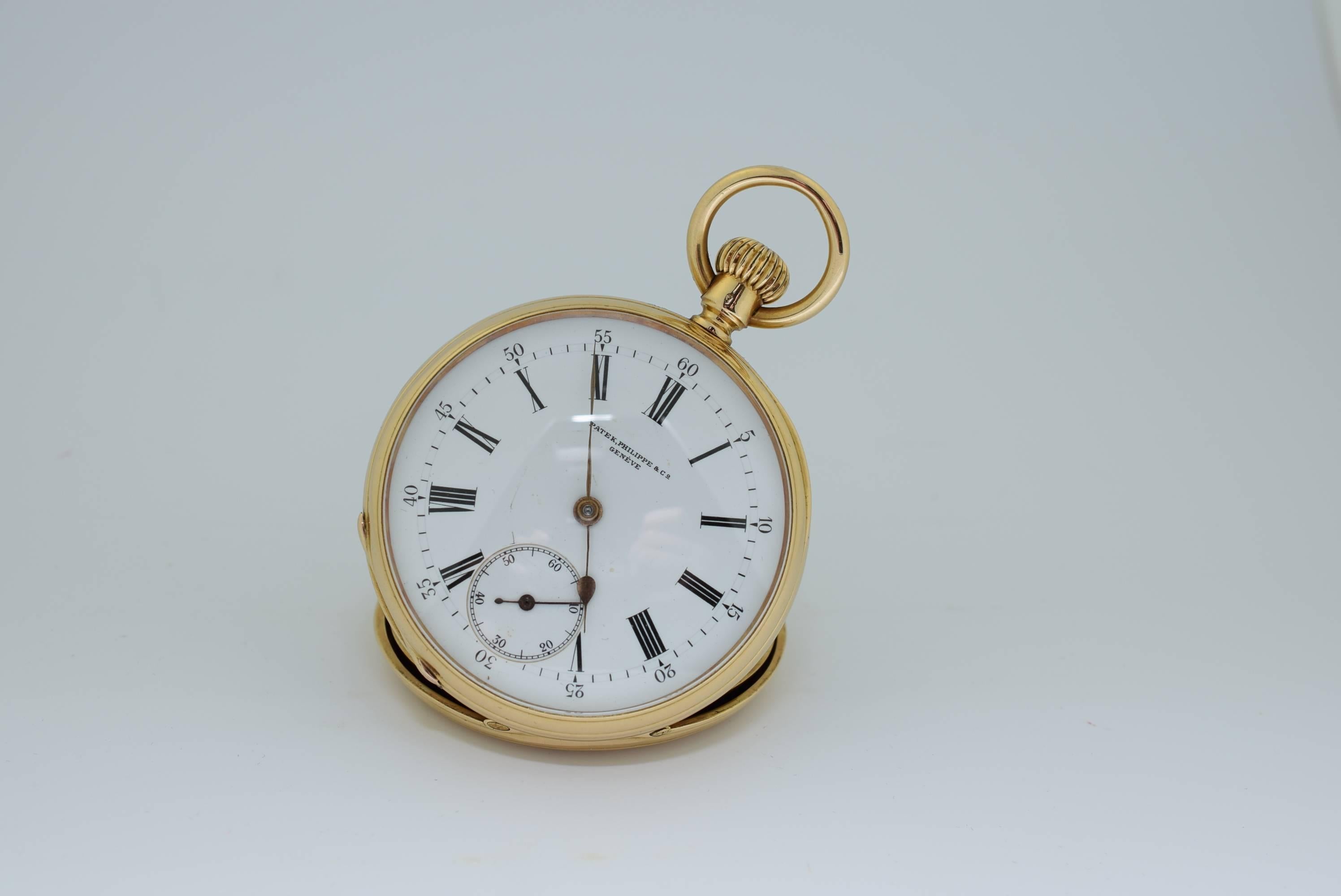 Patek Philippe Geneve yellow Gold Pocket Watch 1