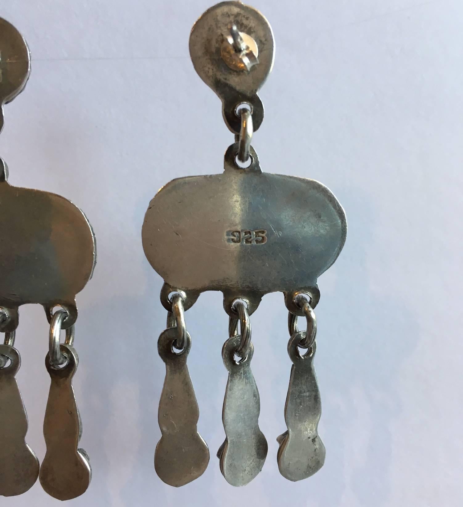 mexican silver earrings