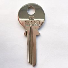 Vintage Jewelry Key Charm Sterling Silver House Key Pendant Necklace