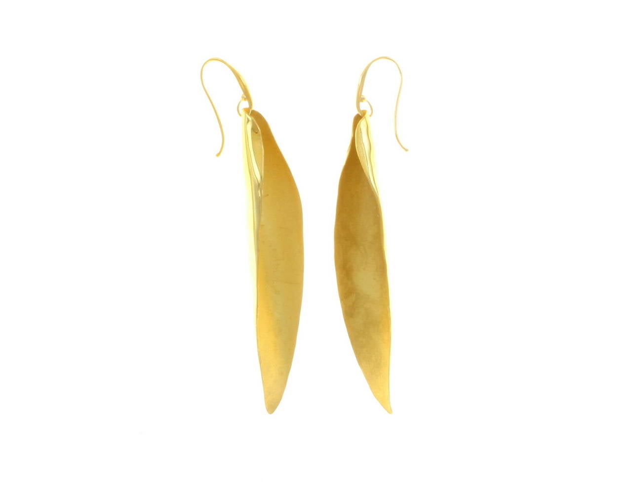 Renato Cipullo Gold Drop Earrings In New Condition For Sale In New York, NY