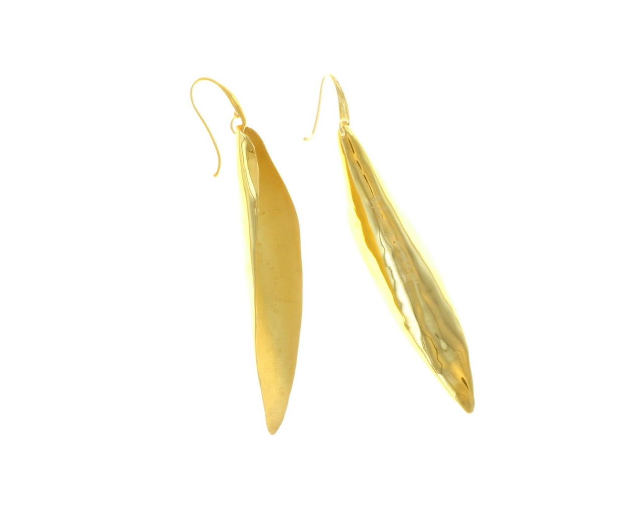 Renato Cipullo Gold Drop Earrings For Sale 2