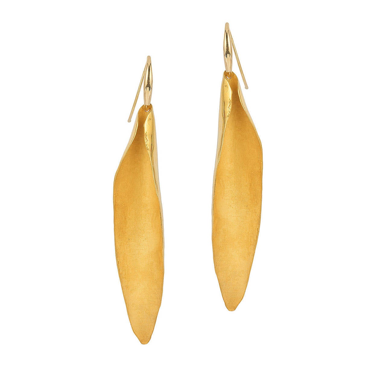 Renato Cipullo Gold Drop Earrings For Sale