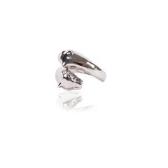 White Gold Ring with White Diamonds by Opera, Italian Attitude
