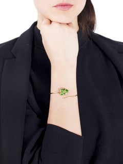 Yellow Gold Bracelet with White Diamond, Opera - Italian Attitude