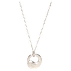 Tiffany & Co Elsa Peretti Charm Necklace, Sterling Silver, Length 16 Inches