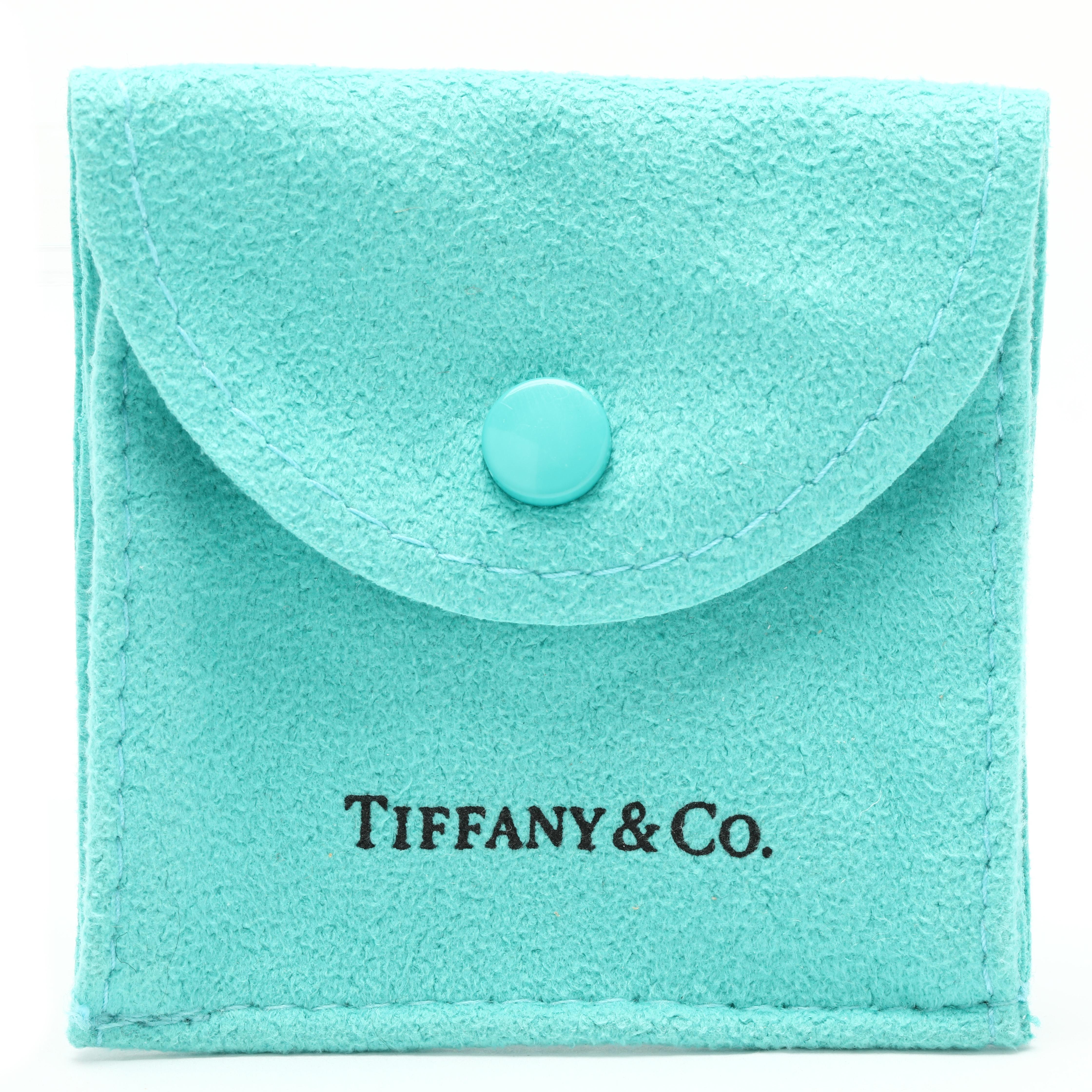 da uomo o donna Tiffany & Co. Orecchini pendenti di quarzo rosa, A. Silver, lunghezza 1,5 pollici in vendita