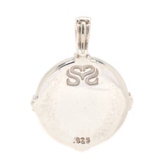 Slane Maltese Cross Enhancer, Sterling Silver, Length 1.38 in