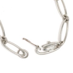 Bracciale Heart Link di Tiffany & Co. Elsa Peretti, argento sterling, lunghezza 7,5 pollici