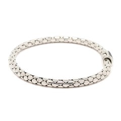 Bracelet John Hardy « Black Sapphire », argent sterling, longueur : 7,25 pouces