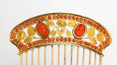 Coral Comb Tiara, Sicily ‘Italy’, 19th Century