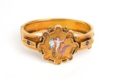 Gold Bangle, France, 19th Century