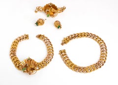 Gold Parure, Italy, 18th Century