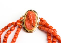 Coral Necklace, Sicily, Mid-19th Century