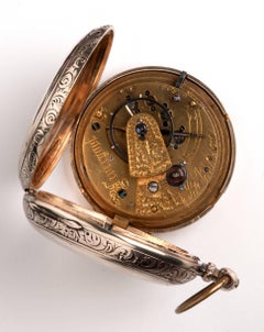 Joseph Johnson Liverpool Yellow Gold Hunter Pocket Watch, circa 1820s
