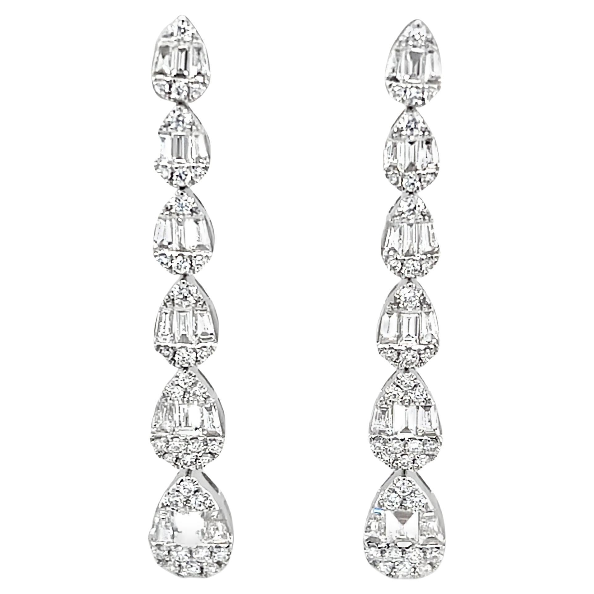 Sarosi By Timeless Gems Pendants d'oreilles