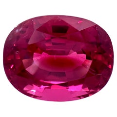 Unheated 5.18 Carat Purple Pink Spinel, Loose Gemstone, GIA Certified