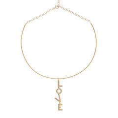 Adjustable Love Collar Necklace